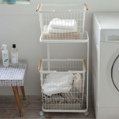 Этажерка металлическая "Гармония Порядка", белая (9051-015)