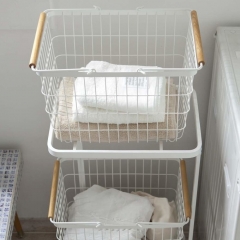 Этажерка металлическая "Гармония Порядка", белая (9051-015)