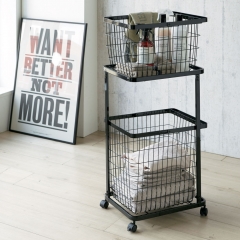 Этажерка металлическая "Гармония Порядка", черная (9051-016)