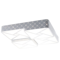 Светильник потолочный в форме квадрата с узором (AJ005/M) (AJ005/M)