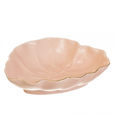 Блюдо "Розовый листок тропики " (4001-005)