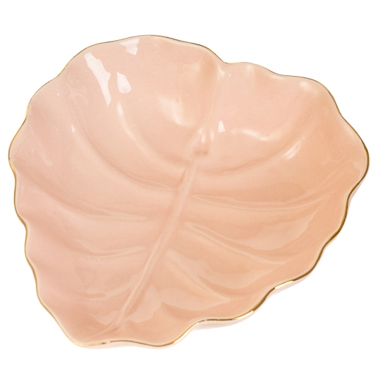 Блюдо "Рожевий листок тропіки" (4001-005)