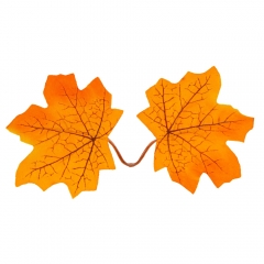 Искусственные кленовые листья "Золотая осень", оранжевые, 250 г (9230-001)