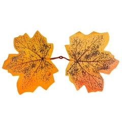 Искусственные кленовые листья "Золотая осень", оранжевые, 250 г (9230-002)