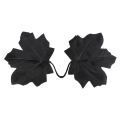 Искусственные кленовые листья "Золотая осень", чёрные, 250 г (9230-006)