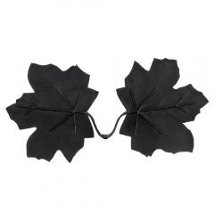 Искусственные кленовые листья "Золотая осень", чёрные, 250 г (9230-006)