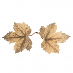 Искусственные кленовые листья "Золотая осень", бежевые, 250 г (9230-007)