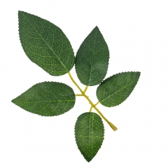 Искусственные листья розы, зелёные, 250 г (9230-008)