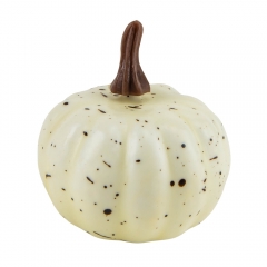 Декоративная тыква "Осенний уют", белая, 5,5 см (9233-004)