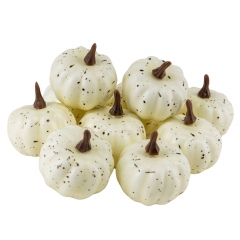 Декоративная тыква "Осенний уют", белая, 5,5 см (9233-004)