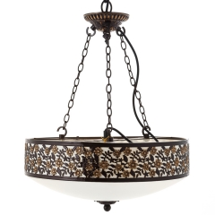 Люстра підвісна з металевим абажуром (FN012/4)