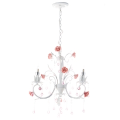Люстра потолочная с цветочным декором на 3 лампы (SA007/3) (SA007/3)