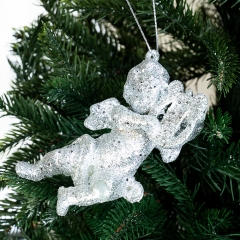 Ялинкова іграшка «Янгол з арфою» (017NZ)