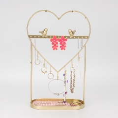 Настольная подставка для украшений "Золотое сердце", 33 см (2027-003)
