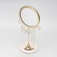 Настільна підставка для прикрас з дзеркалом "Витонченість", 32,5 см (2027-007)