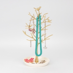 Настольная подставка для украшений "Золотые ветви", 32,5 см (2027-010)