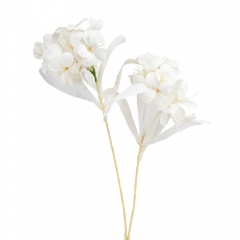 Ветка гортензии, белая (8725-036)