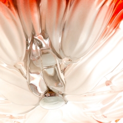 Люстра пристібна червоно-біла на 2 лампи (SN004R)