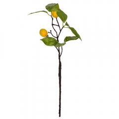 Искусственная ветка "Лимоны", 40 см (9128-002)