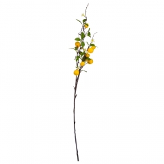 Искусственная ветка "Лимоны", 102 см (9128-003)