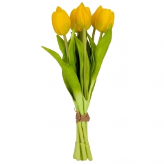 Букет тюльпанов "Весеннее наслаждение", желтый, 30 см (9129-003)