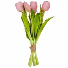 Букет тюльпанов "Весеннее наслаждение", розовый, 30 см (9129-005)