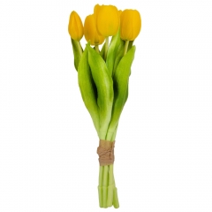 Букет тюльпанов "Весеннее наслаждение", желтый, 30 см (9129-008)