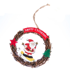 Новорічний вінок "Щасливого Різдва" (025NY)