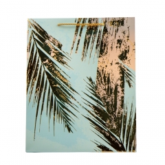 Подарунковий пакет "Золоте листя", 26*32 см (9068-011)