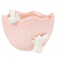 Емкость для хранения "Весенняя нежность", розовая, 11,5 см (5005-011)