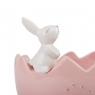 Ємність для зберігання "Великодній кролик", рожева, 16 см (5005-015)