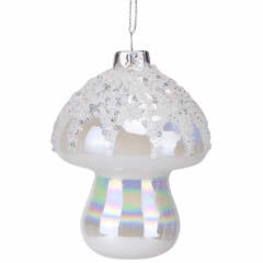 Елочная игрушка "Белый гриб", 12 см (6029-001)