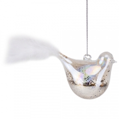 Елочная игрушка "Птичка", 7 см (6029-002)