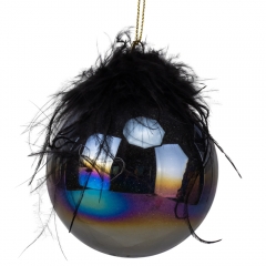 Шар "Темна ніч", 8 см (6029-007)