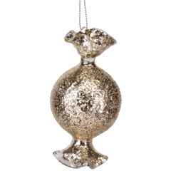 Елочная игрушка "Конфета", 9 см (6029-014)