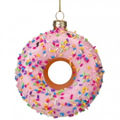 Елочная игрушка "Донат", 9,5 см (6030-003)