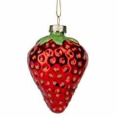Елочная игрушка "Клубника", 8,5 см (6030-011)
