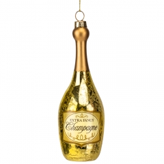 Елочная игрушка "Игристое сияние", 14 см (6030-012)