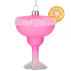 Елочная игрушка "Коктейль", 10,4 см (6030-015)