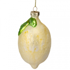 Елочная игрушка "Лимон", 11 см (6030-016)
