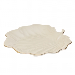 Блюдо "Белый лист" (00BR-4001-003)