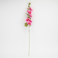 Штучна гілка “Мальва”, рожева, 85 см (2026-029/lt.pink)