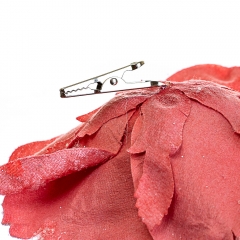 Квітка снігова троянда рожева (6008-013)