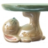 Блюдо  Веселий кролик (зелене) (4000-006)