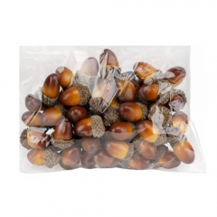 Набор декоративных желудей "Осенний уют", 50 шт, 3 см (9223-046)