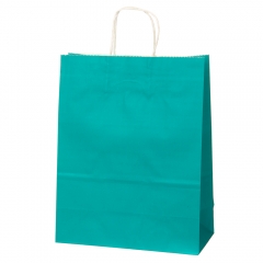 Крафтовий пакет, блакитний 26 * 32 * 13 (8720-002)