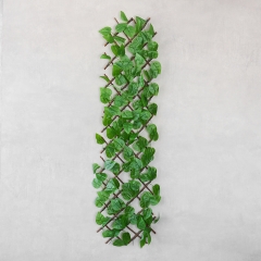 Декоративная панель из искусственной зелени и лозы "Фикус", 36*120 см (2017-006)