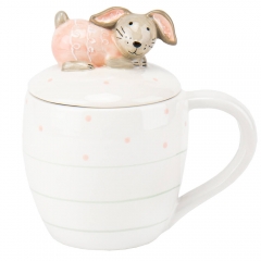 Кружка "Чаепитие с кроликом", 400 мл (4000-026)