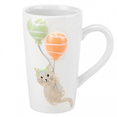 Кружка "Кот на воздушных шарах", 500 мл (4000-033)