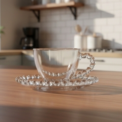 Чашка с блюдцем "Сердце" (9145-006)